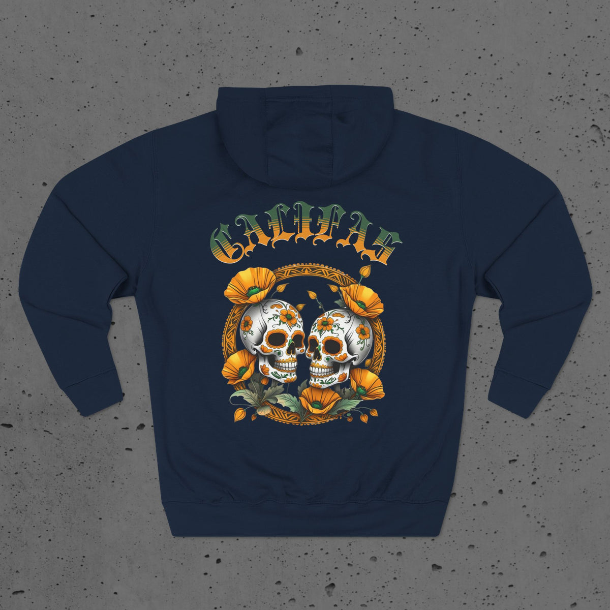 Califas Sugar Skulls Fleece Hoodie