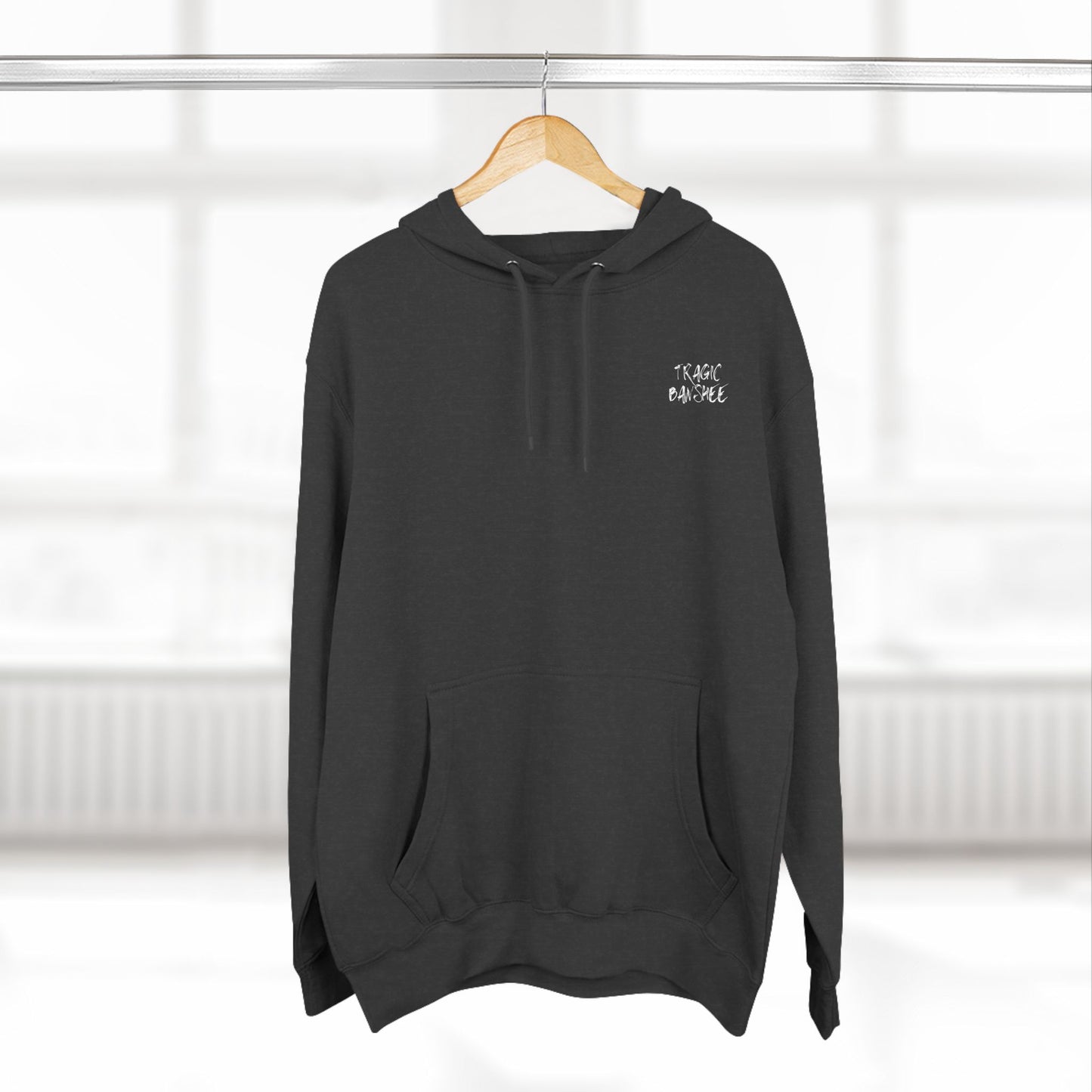 Tragic Banshee Unisex Pullover Softstyle Hoodie, Irish Punk Style Design