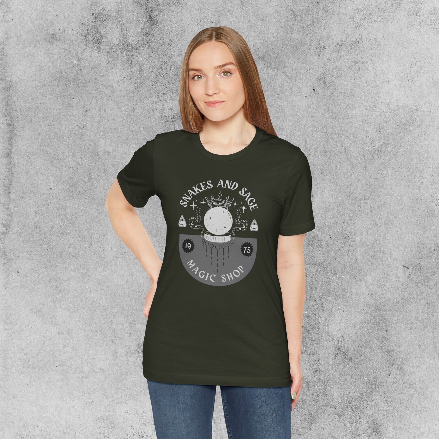 Snakes and Sage Magic Shop Short Sleeve T-shirt