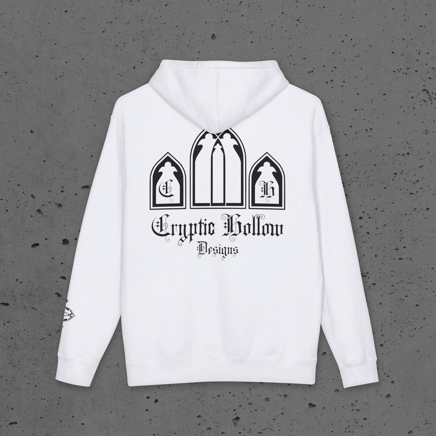 Ouija Skull Hoodie — Cryptic Hollow Designs