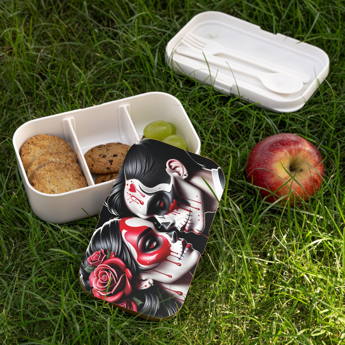 Dark Romance, Goth Love Bento Lunch Box