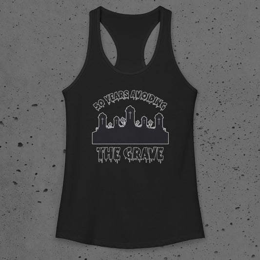 Goth Spooky 50th Birthday Women's Tank Top
