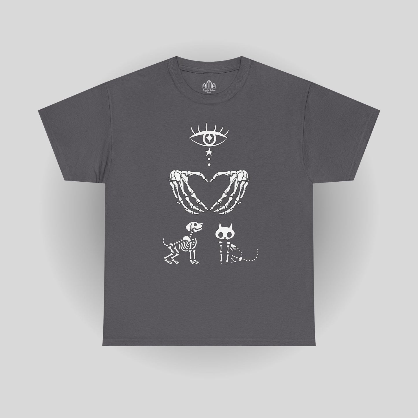 Skeleton Hands Animal Lover Tee