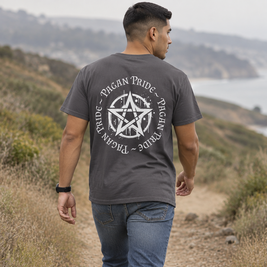 Pagan Pride Pentacle T-Shirt – Occult Symbol Graphic Tee