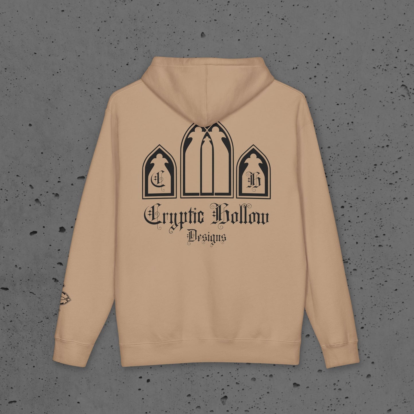 Ouija Skull Hoodie — Cryptic Hollow Designs