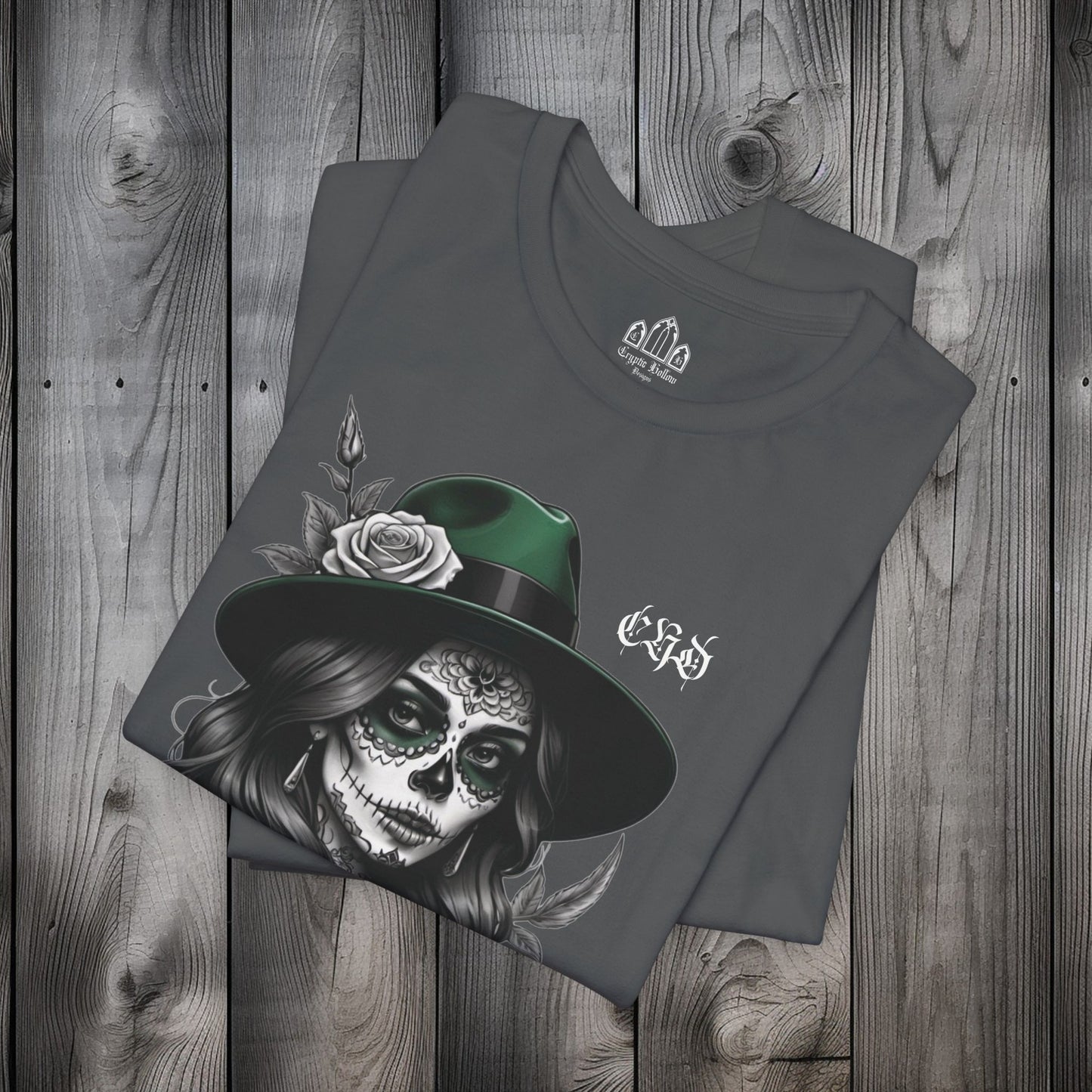 Chola Califas Unisex Tee - California Love and Fedora Design