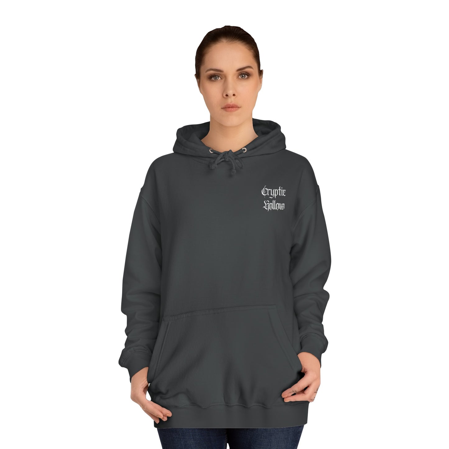 Green Bruja Unisex College Hoodie