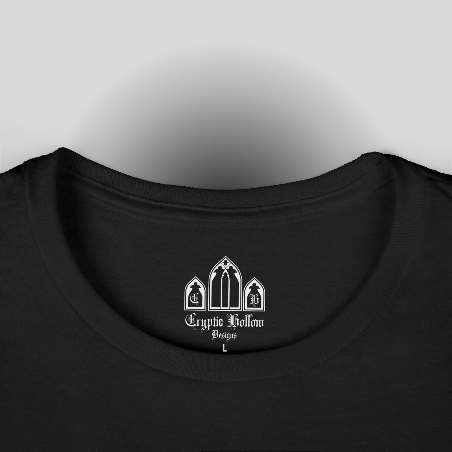 Day of the Dead Skull Girl Tee — "Dead California" Gothic Floral Baby Doll T-Shirt