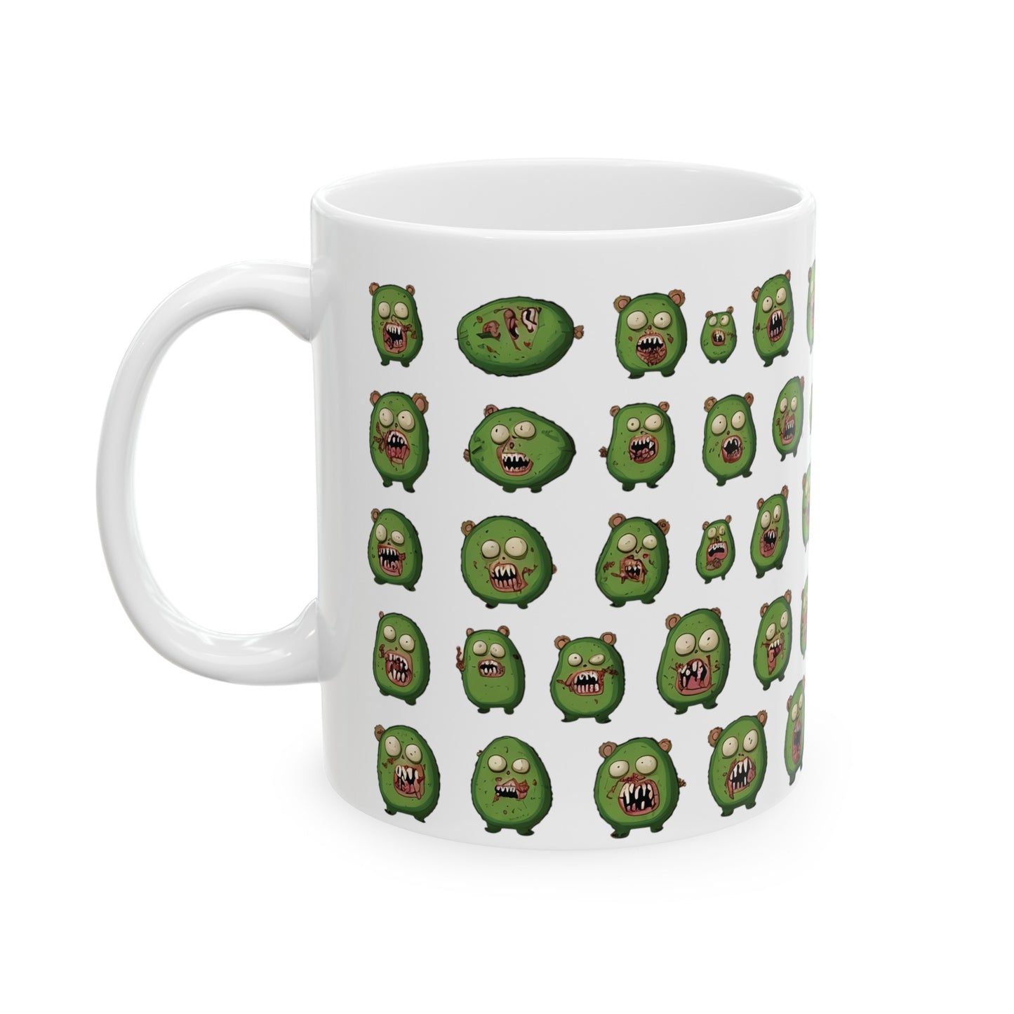 Zombie Avocado Ceramic Mug