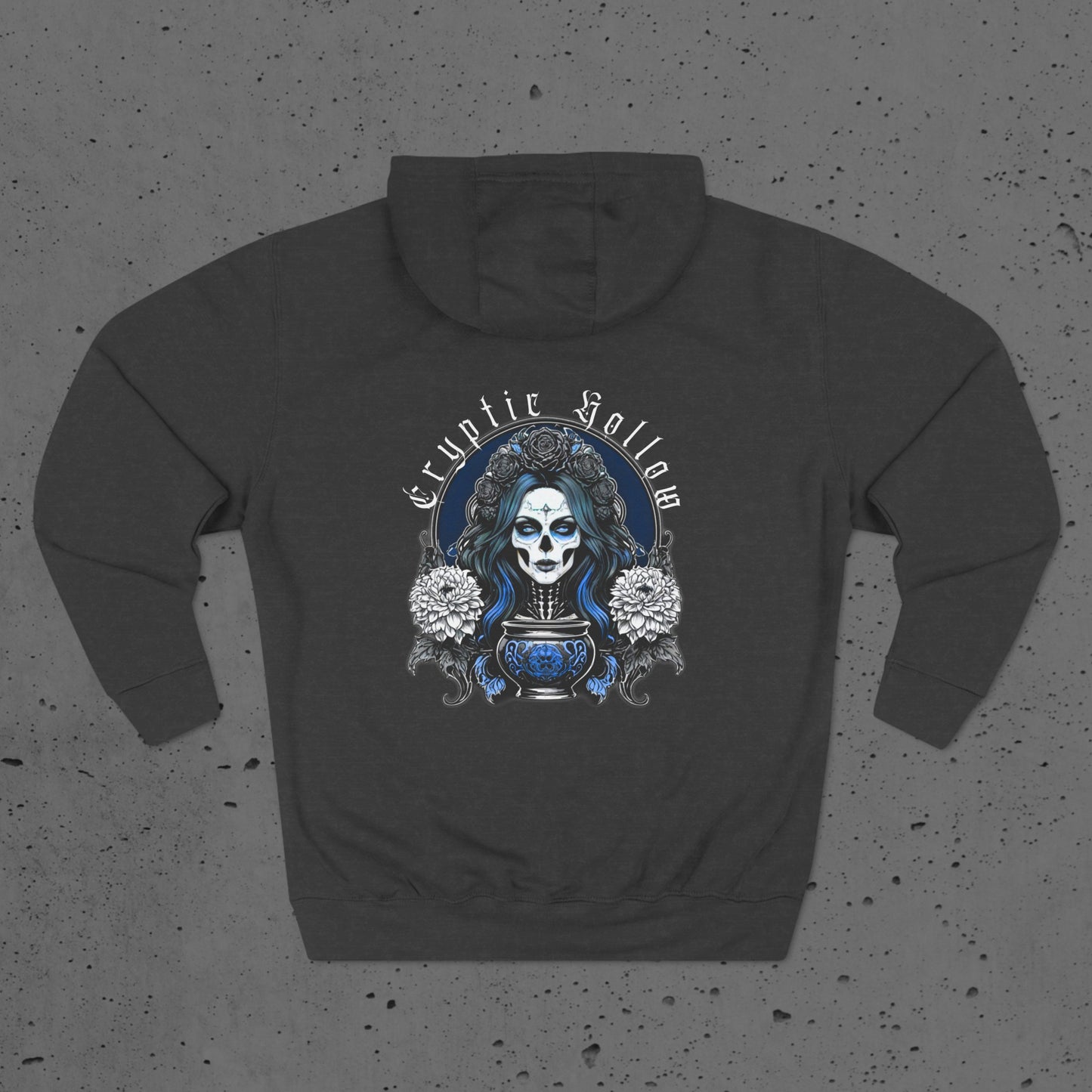 Cryptic Hollow Blue Witch Softstyle Hoodie