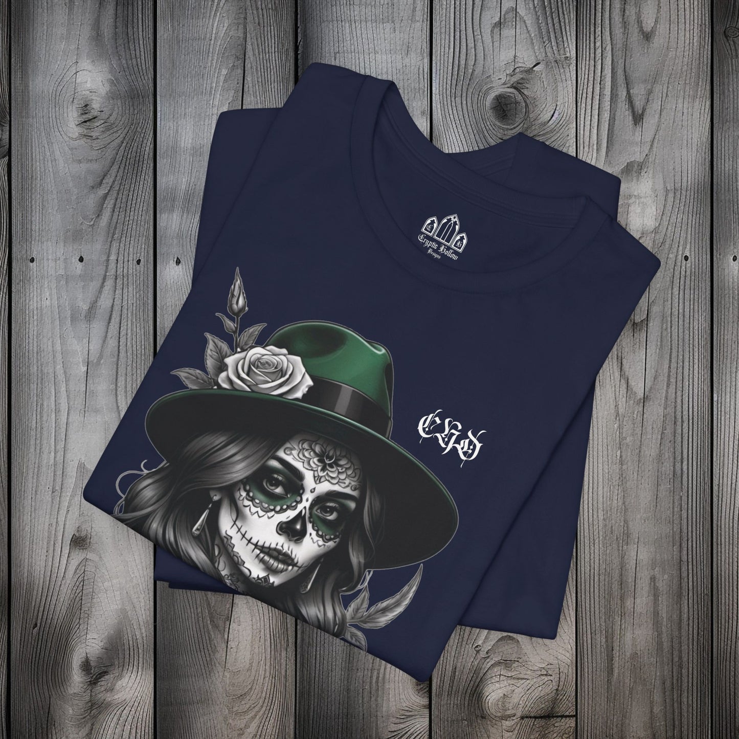 Chola Califas Unisex Tee - California Love and Fedora Design