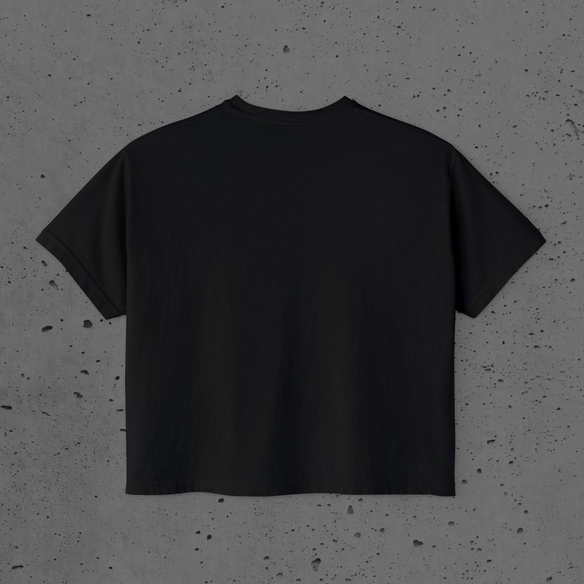 Grim Reaper & Cat Graphic Women's Boxy Tee