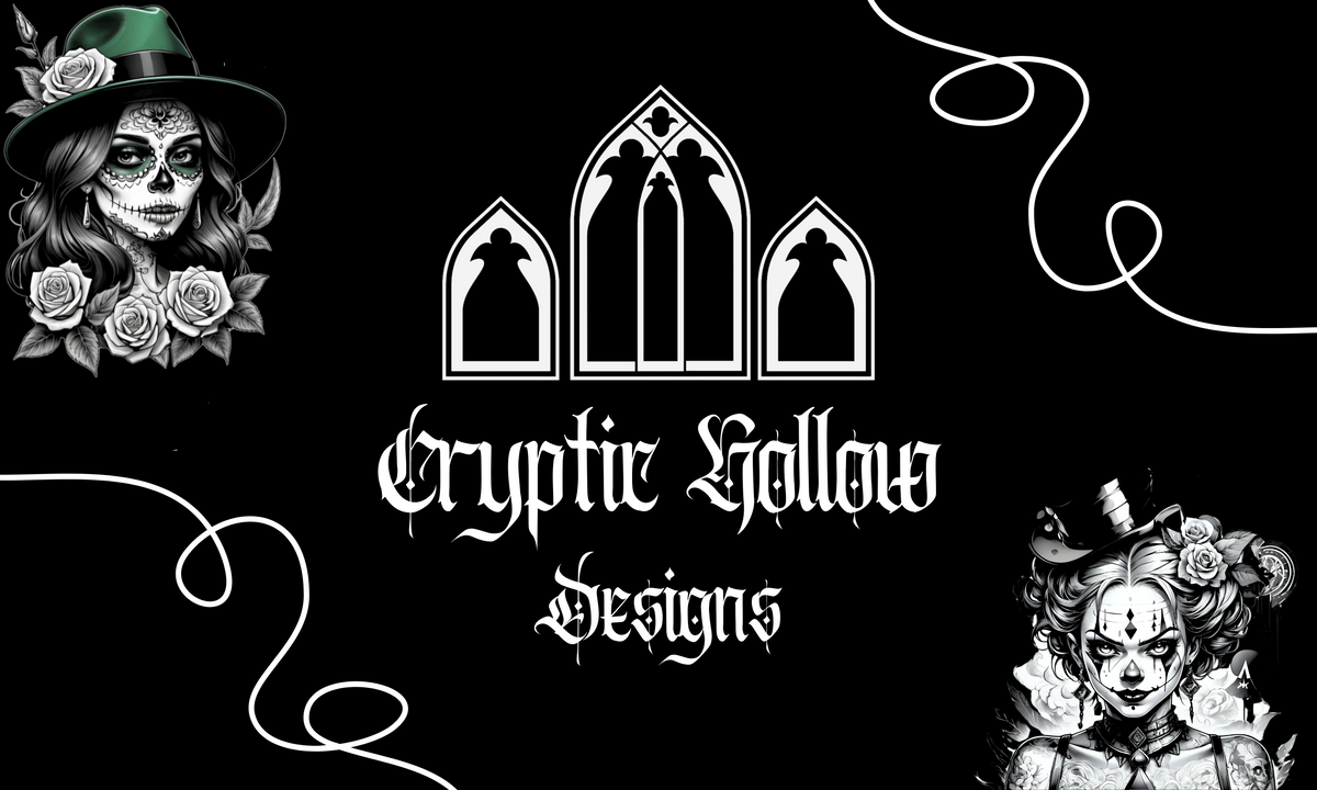 Cryptic Hollow Designs