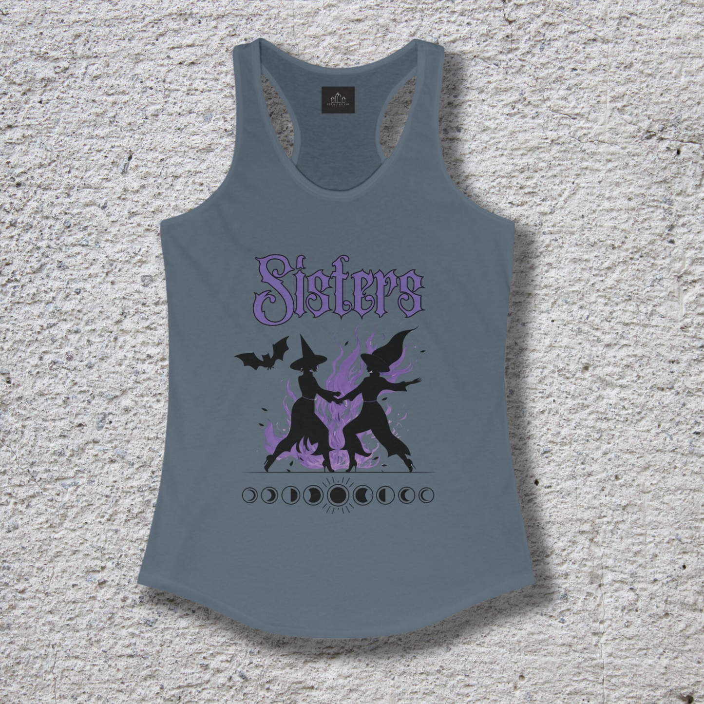 Sister Witches Dancing Women's Racerback Tank Top