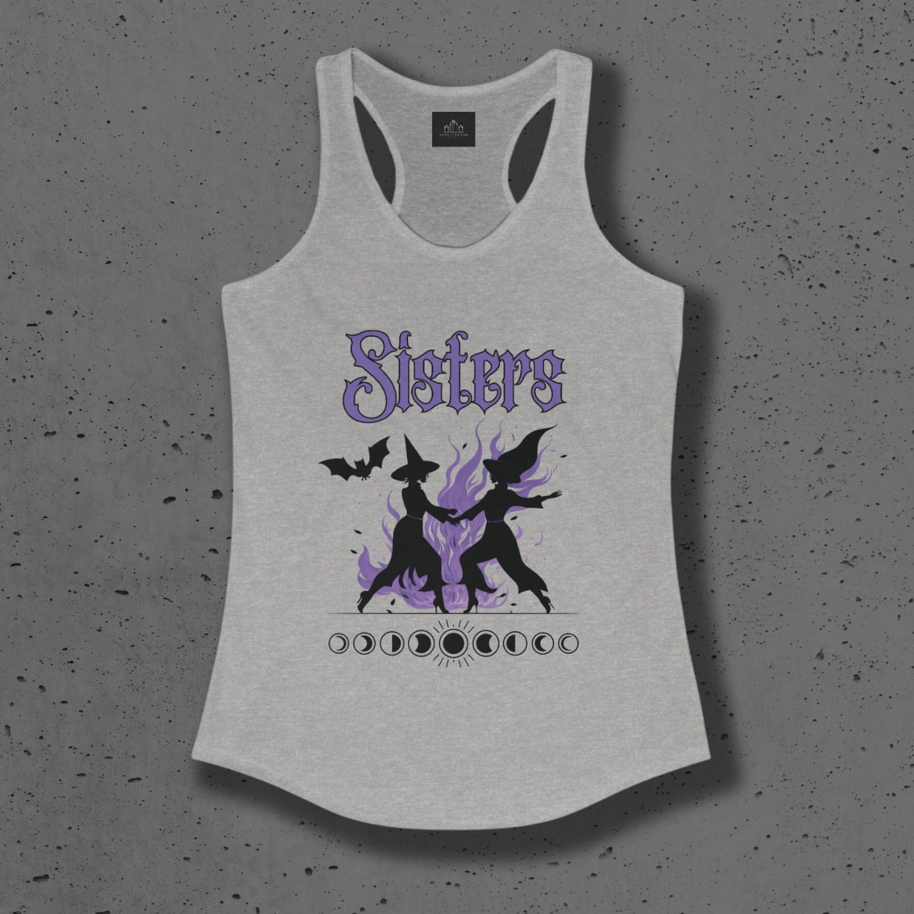 Sister Witches Dancing Women's Racerback Tank Top